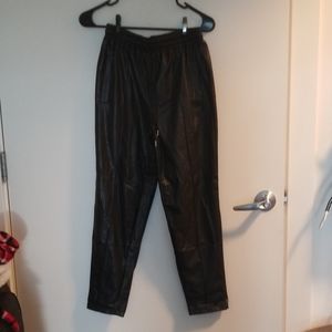 *,NEW NEVER WORN** FUAX LEATHER JOGGERS